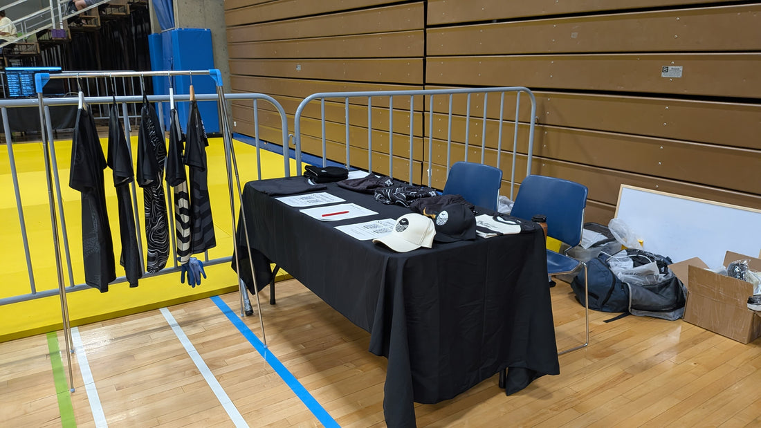 Our First Tournament Booth