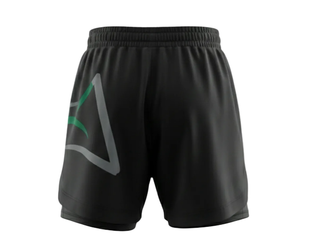 KENSEI SHORTS - BLACK - Gentle Art Collective 