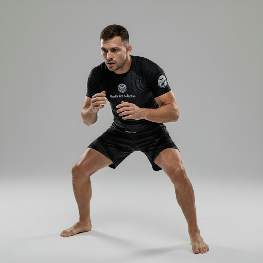 STILLWATER RASH GUARD - GRAPHITE - Gentle Art Collective 