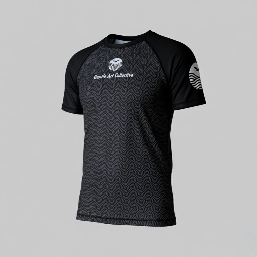STILLWATER RASH GUARD - GRAPHITE - Gentle Art Collective 