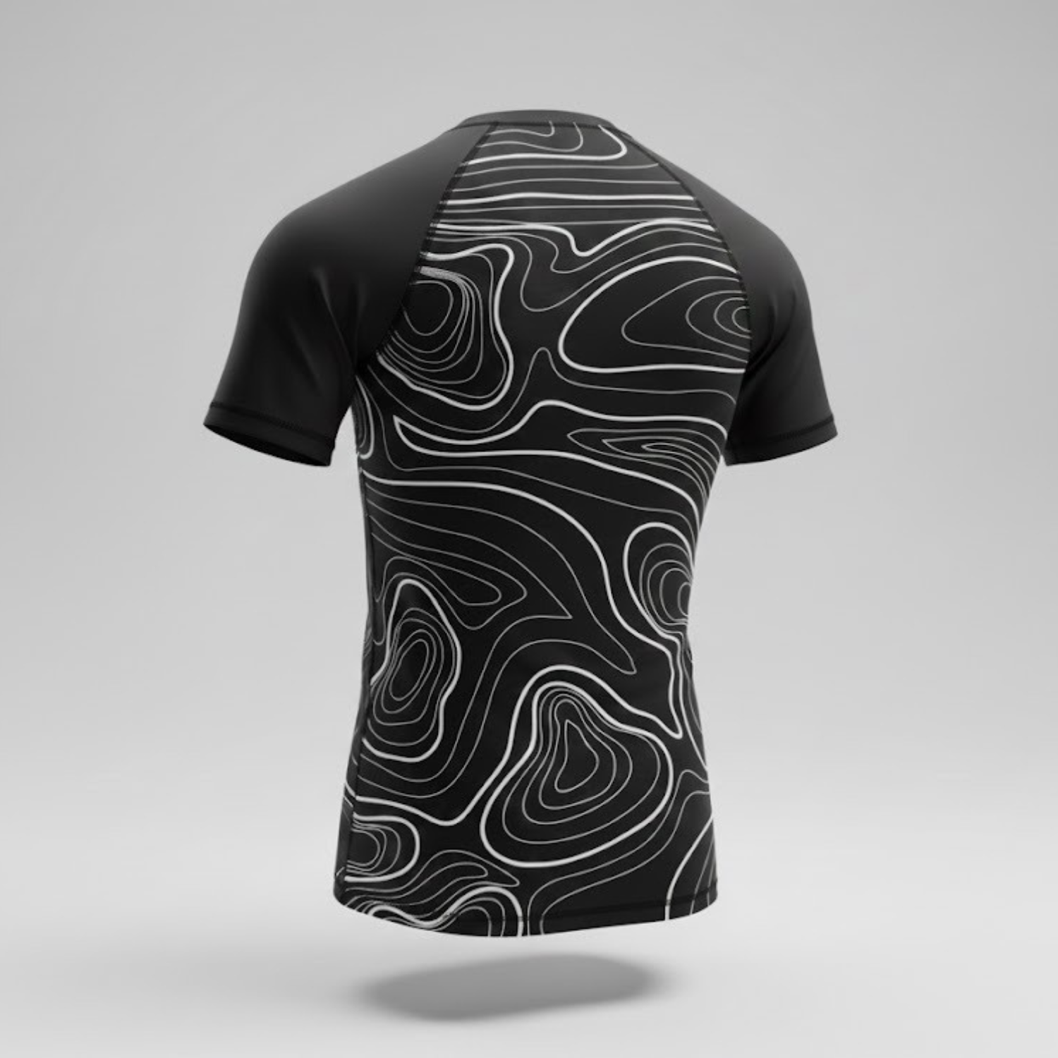 UNDERCURRENT RASH GUARD - BLACK - Gentle Art Collective 