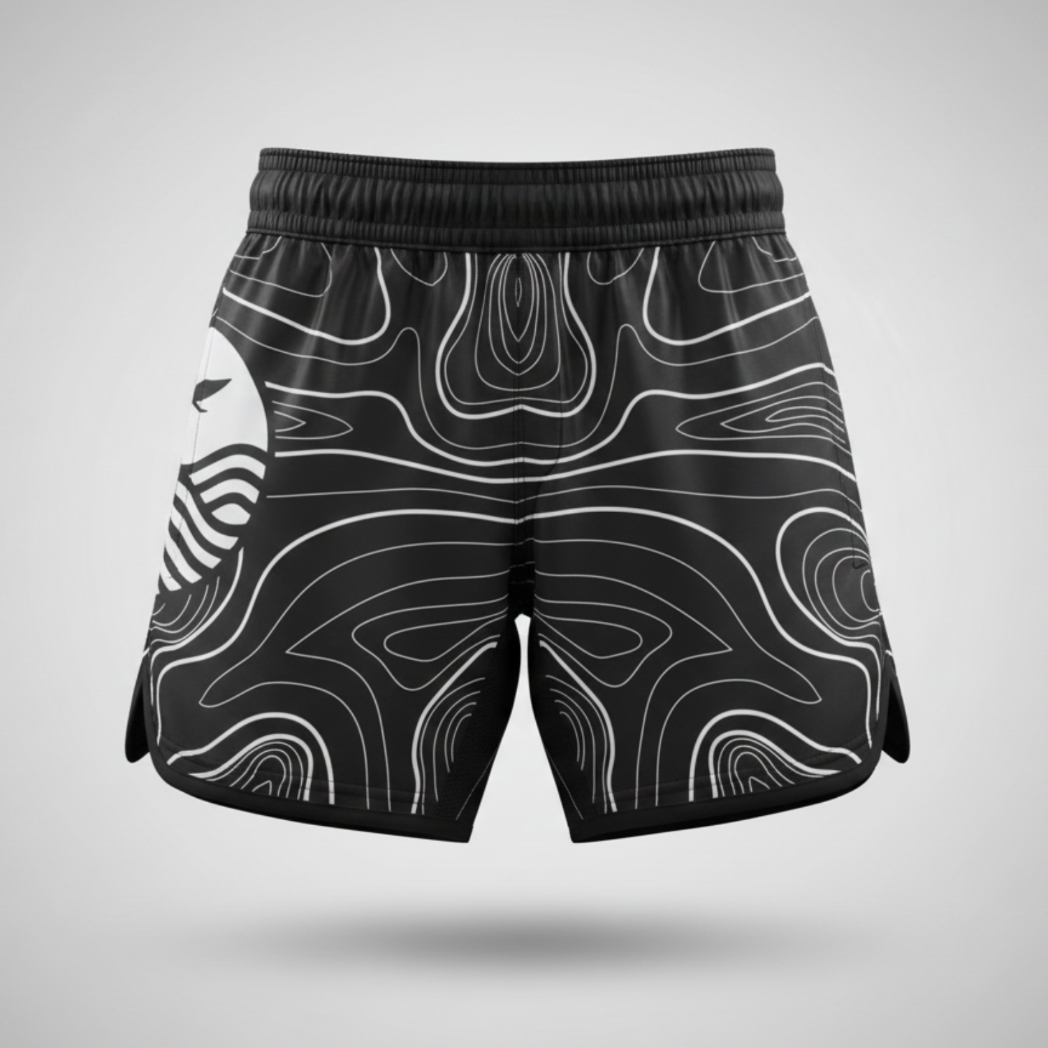 UNDERCURRENT SHORTS - BLACK - Gentle Art Collective 